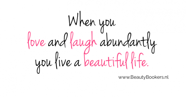 Live and laugh abundantly